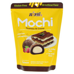 Petits mochis gourmets - Tiramisu & crème 180g