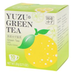 Green tea with yuzu citrus 20p