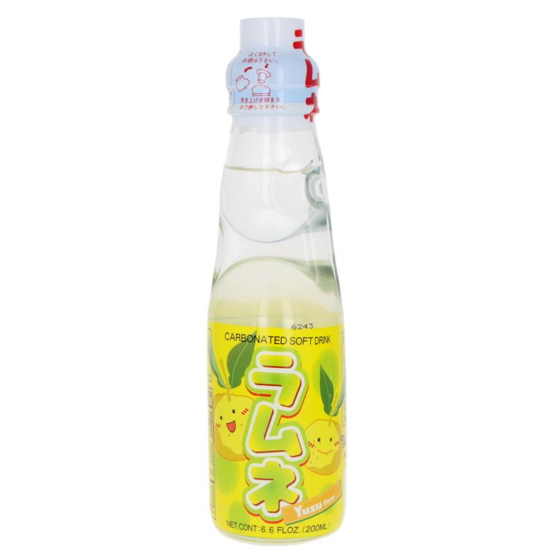 Limonade japonaise Ramune - Goût yuzu 200ml