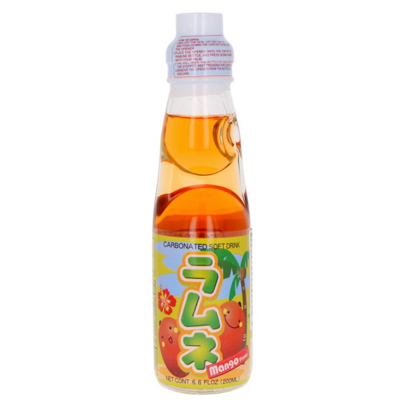 Japanese Lemonade Ramune - Mango taste 200ml