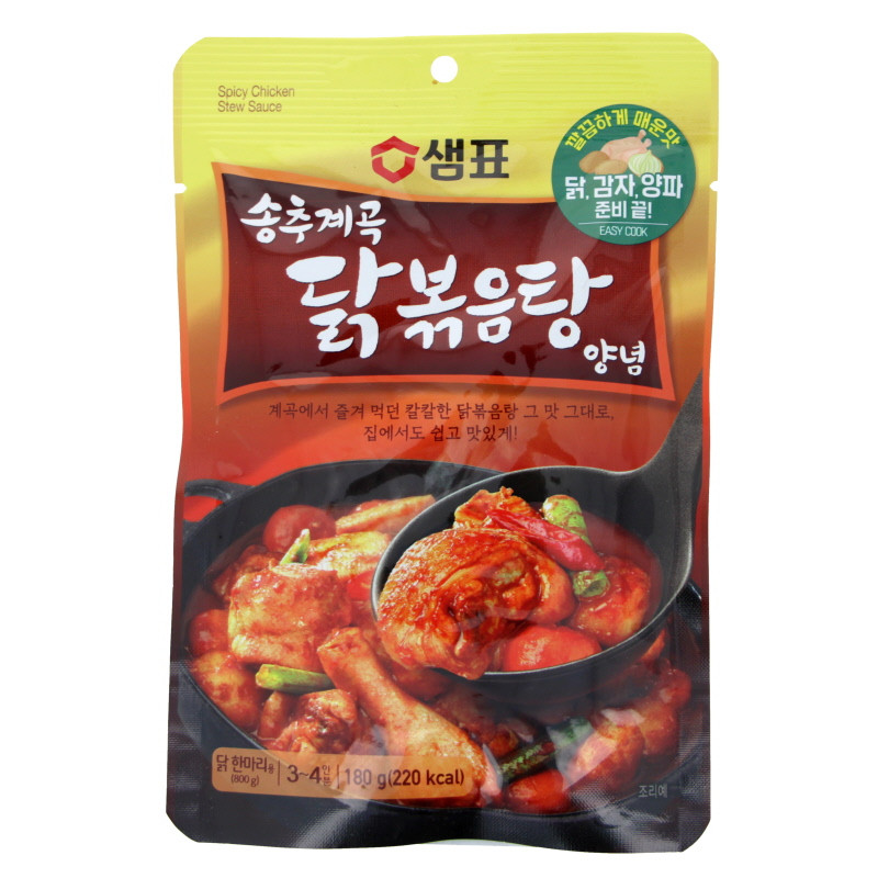 Sauce épicée de Corée - Poulet Dakdoritang 180g
