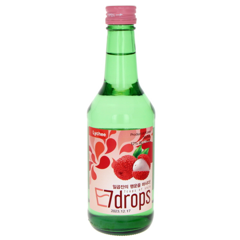 Soju vin de riz coréen - Litchi 36cl