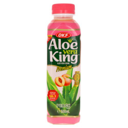Boisson sucrée à l'aloé - Pêche 500ml