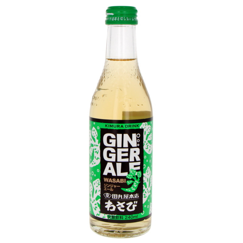 Boisson pétillante au gingembre et wasabi 240ml