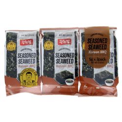 Snack à l'algue nori de Corée - Barbecue 15g