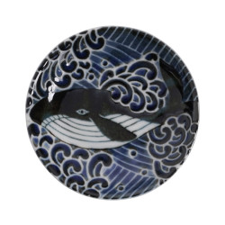 Coupelle ronde pour sauces - Baleine Ø10cm
