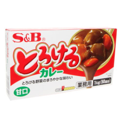 Curry japonais moelleux Torokeru - Doux 1kg