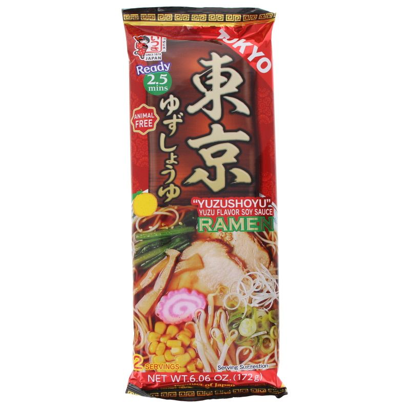 Ramen with soy sauce & yuzu broth from Tokyo 172g