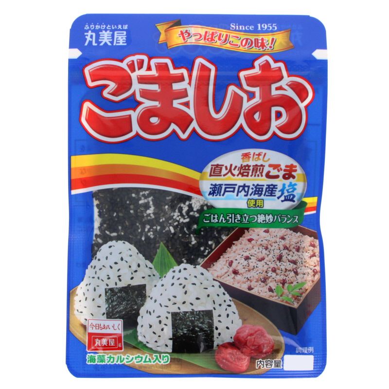 Furikake sel & sésame noir - Gomashio 40g