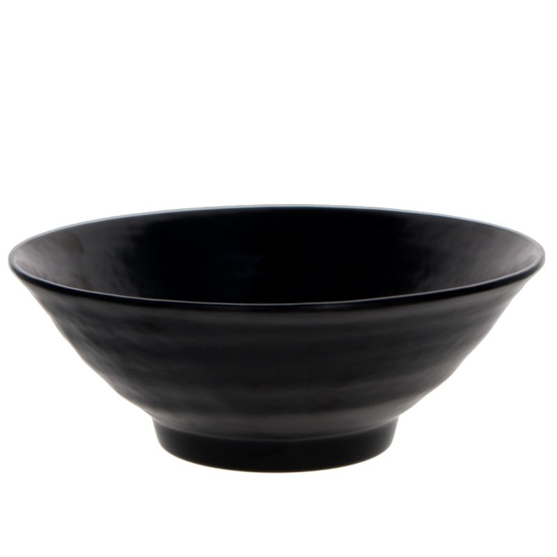 Melamine ramen bowl - Zen black Ø21,4cm