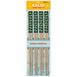Set de 4 paires de baguettes - Godzilla Kaiju