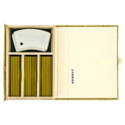 Encens d'exception avec porte encens - Bois de Santal Byakudan