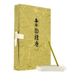 Encens d'exception avec porte encens - Bois de Santal Byakudan