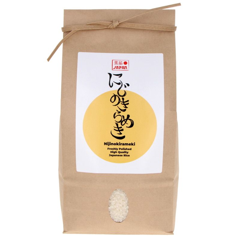 Riz artisanal Nijinokirameki 2kg - Origine Niigata