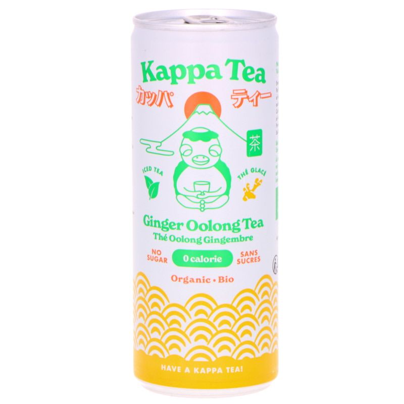 Organic roasted green tea Oolong - Ginger 250ml
