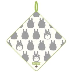 Mini towel Totoro grey Silhouette - My Neighbor Totoro 33x33cm