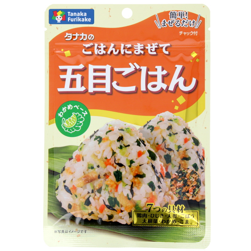 Furikake for rice seasoning Wakame - 5 Vegetables Gomoku 24g