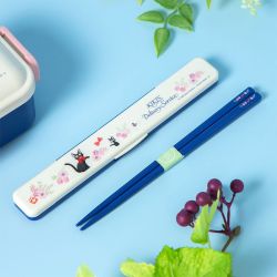 Set 1 p. baguettes & étui  Kiki la petite sorcière - Jiji Guirlande de fleurs