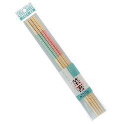 Sai-bashi : 2 Paires de baguettes de cuisine 33cm