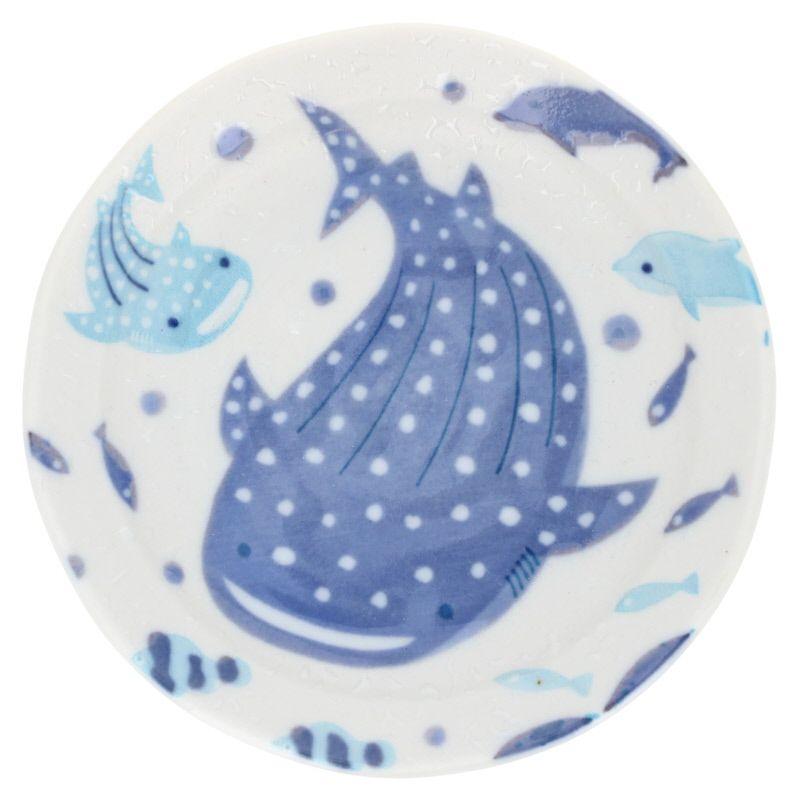Assiette ronde Petite - Fonds marins Ø12cm