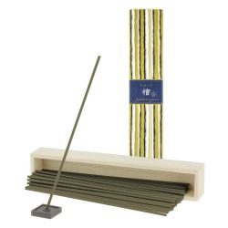 Encens Kayuragi avec porte encens - Cyprès japonais