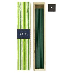 Encens Kayuragi avec porte encens - Thé vert