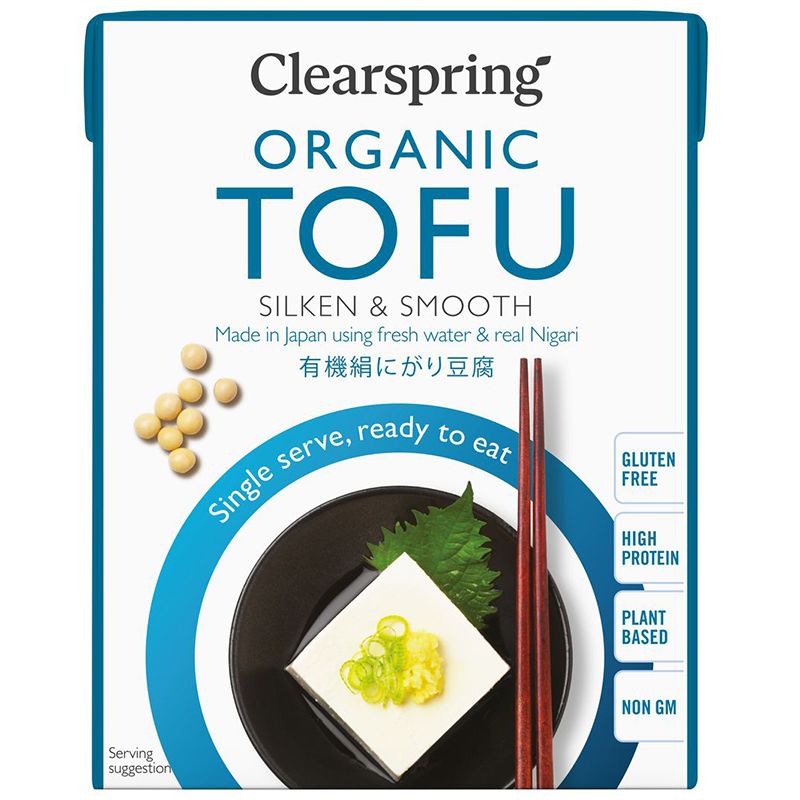 Organic semi-firm silken tofu from Japan 200g