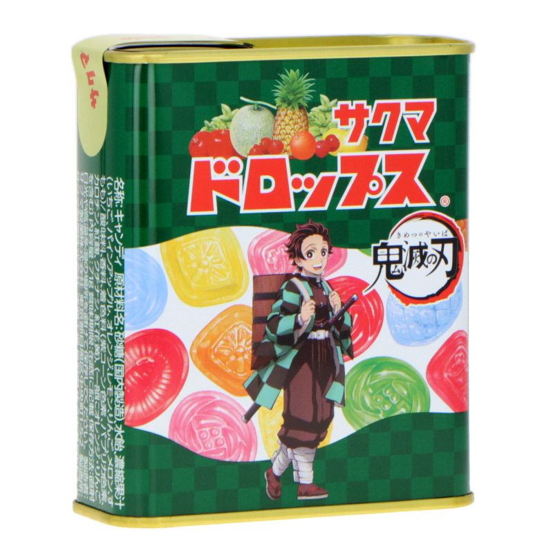 Hard candies with 6 fruits retrocan - Demon slayer (random) 71g
