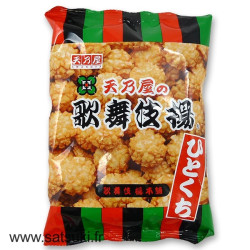 Crackers de riz sauce soja sucrée Kabukiage - Hitokuchi 61g