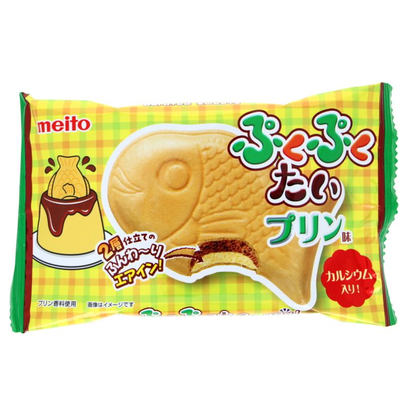 Gaufrette taiyaki fourrée Choco - Flan au caramel 16.5g