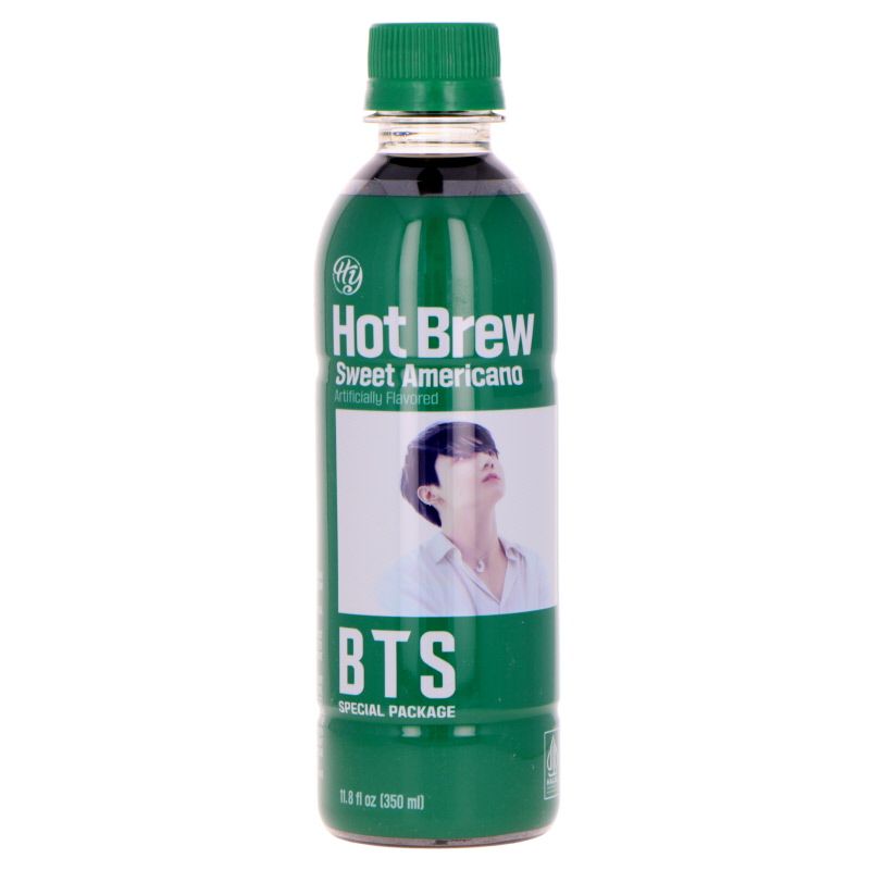 Café coréen BTS en bouteille - Americano sucré 350ml