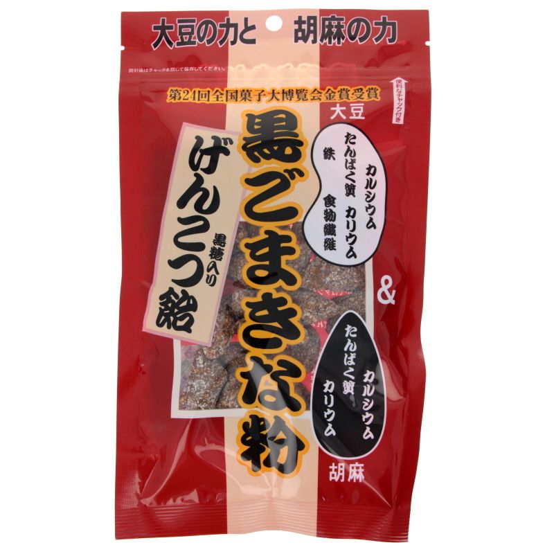 Bonbons dursSésame noir & kinako 140g