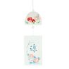 Cloche japonaise Furin en céramique - Poisson rouge 4.5cm