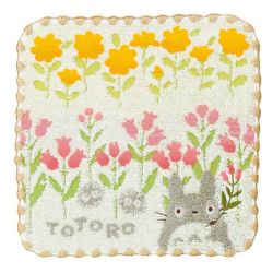 Mini serviette Fleurs sauvages - Mon voisin Totoro 25x25cm