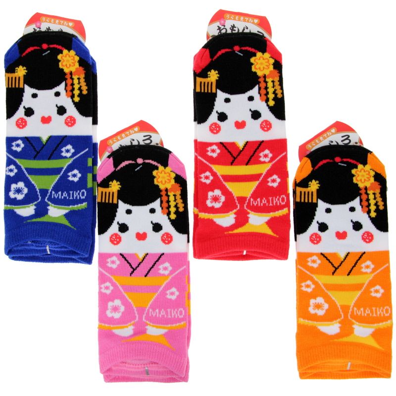 Chaussettes japonaises courtes - Geisha (35-39) Aléatoire