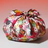 Carré de tissu à nouer Furoshiki 70cm - Chance