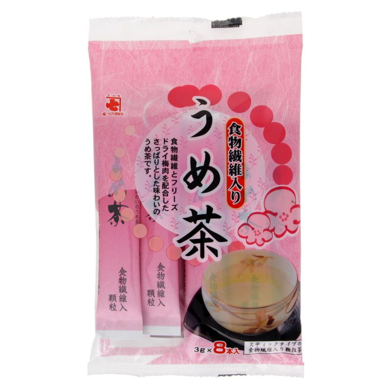 Thé Infusion à la prune umeboshi en stick - Umecha 24g