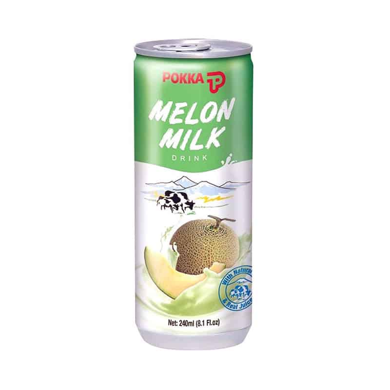 Boisson lait et melon can 240ml Pokka (30)