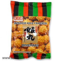 Crackers de riz ronds soufflés épicés Kabukiage - Himemaru 98g