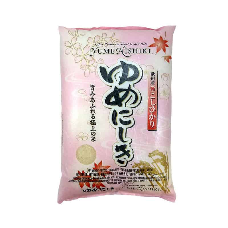 Riz yumenishiki 5kgs (4)(160/pal)