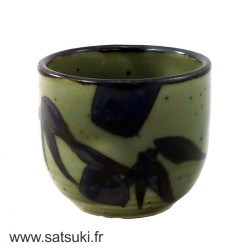 Tasse à saké - Bambou Marron Ø5cm