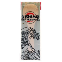Set à sushi bambou x2 tapis & Shamoji TDS (1)