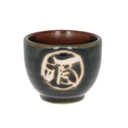 Tasse saké kanji saké Choko 5.5x4.3cm Kigura (96)