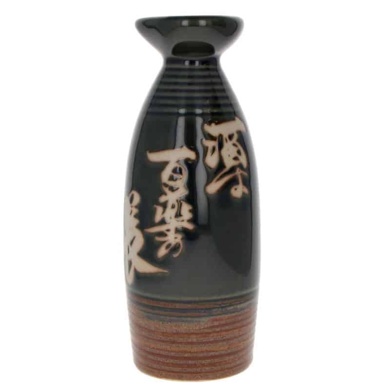 Carafe à saké kanji Tokkuri 300ml Kigura (32)