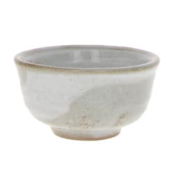Tasse saké blanc et gris Choko 6x3.5cm Kigura (77)