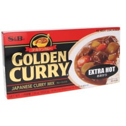 Golden curry extra hot 220g S&B (6/10)