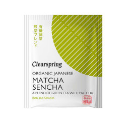 Thé vert Sencha & matcha japonais biologique en sachets 36g