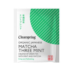 Thé Matcha aux trois menthes biologique en sachets 36g