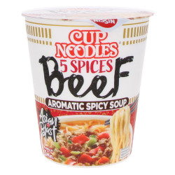 Nouilles Ramen en bol Boeuf et 5 épices 64g