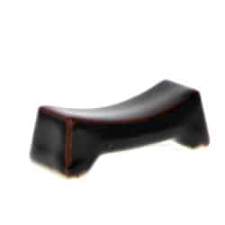 Pose baguettes rectangulaire Noir métal Kigura (33)